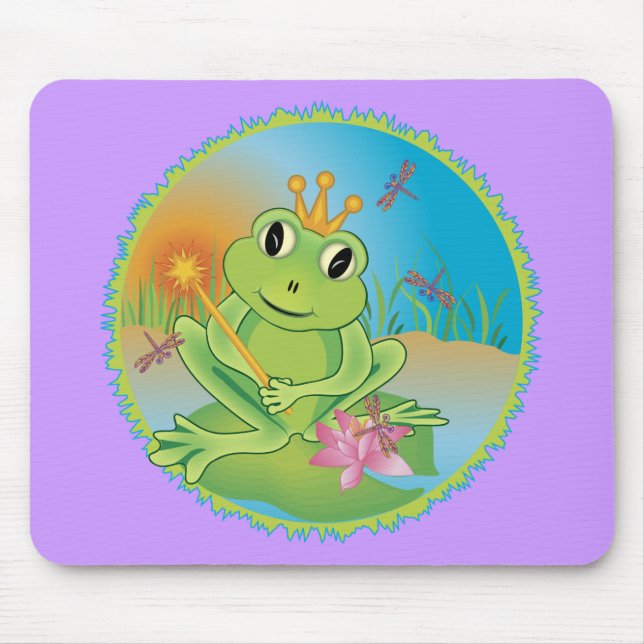 Frog Prince Mouse Mat (Front)