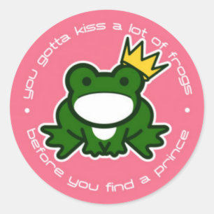 Frog Prince Sticker