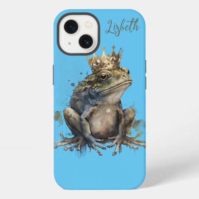 "Frog Prince" Street Theme Customisable iPhone Case (Back)