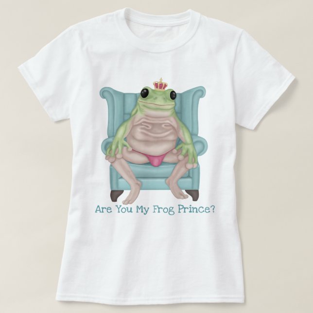 Frog Prince T-Shirt (Design Front)