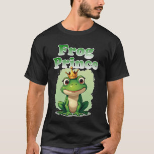 Frog Prince T-Shirt Cute Fairytale Tee