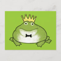 Frog Prince -The Handsome Crowned Amphibian Awaits