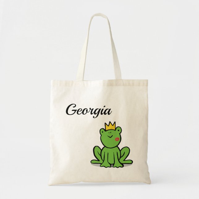 Frog Prince Tote (Front)