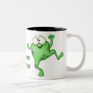 Frog Prince Two-Tone Coffee Mug