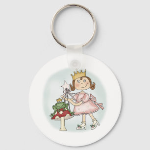 Frog Princess Key Ring