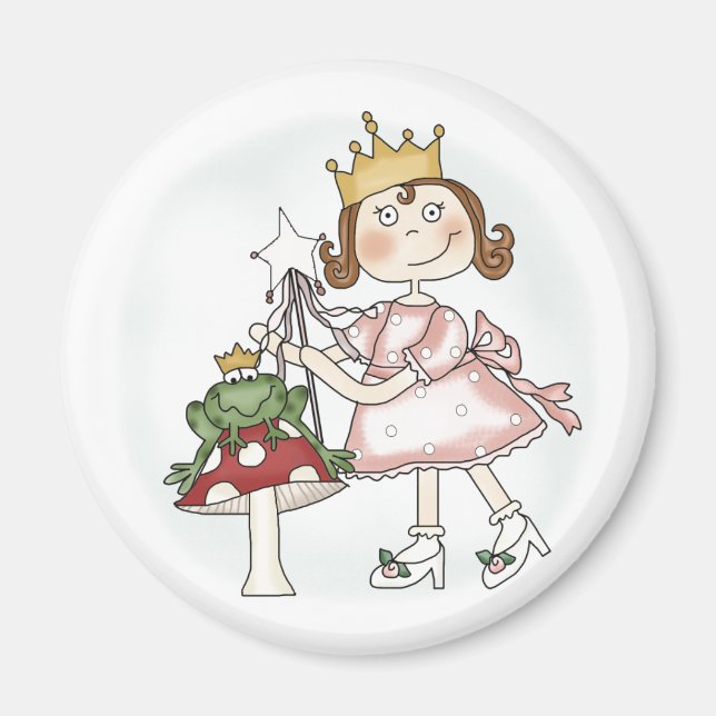 Frog Princess Magnet (Front)