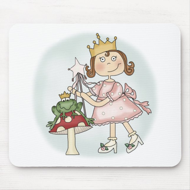 Frog Princess Mouse Mat (Front)