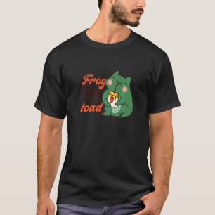 Frog Puns Frog Parking Cute Toad Amphibian Animal T-Shirt