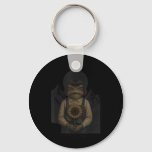 Frog Rage Is Consuming Me Sarcastic Meme Funny Key Ring