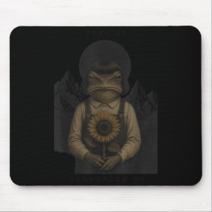 Frog Rage Is Consuming Me Sarcastic Meme Funny Mouse Mat