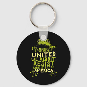 Frog Resist Cute Funny  Key Ring