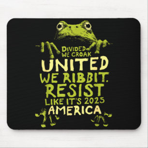 Frog Resist Cute Funny  Mouse Mat