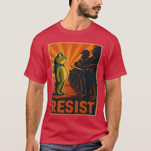 Frog Resist Portland Frog Protest Portland Frog Ac T-Shirt
