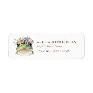 Frog Return Address Labels