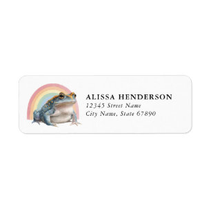 Frog Return Address Labels