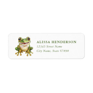 Frog Return Address Labels