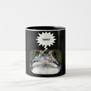 FROG "RIBBET" ARTWORK MUG