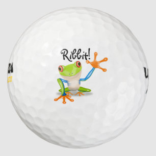 Frog! Ribbit! - GOLF BALLS-Customise Your Own Golf Balls