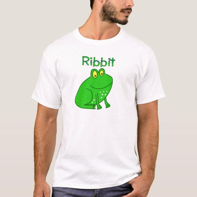 Frog Ribbit T-Shirt (Front)