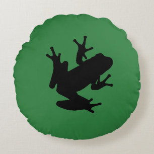 frog round cushion