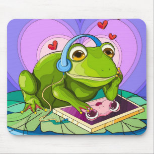 Frog’s Digital Love Mouse Mat
