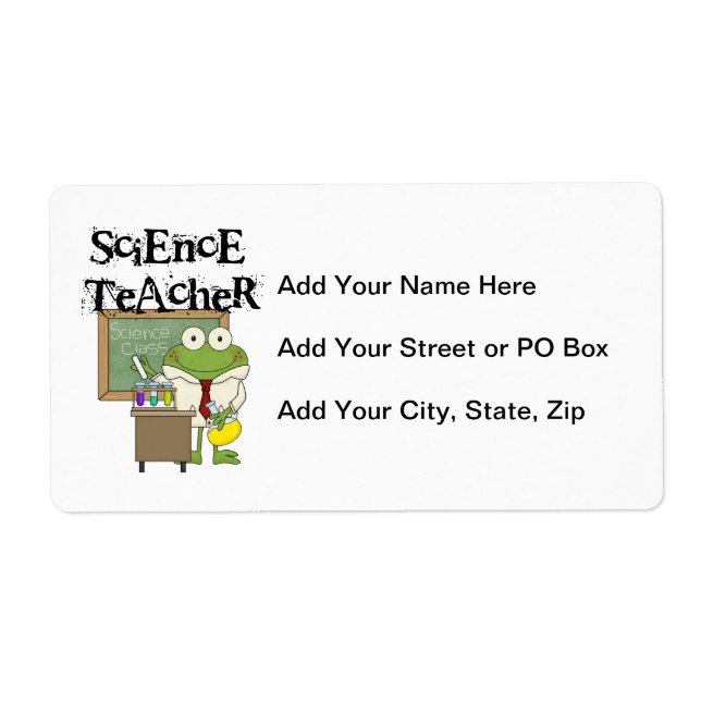 Frog Science Teacher (Front)