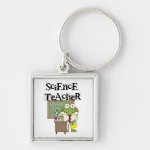 Frog Science Teacher Key Ring