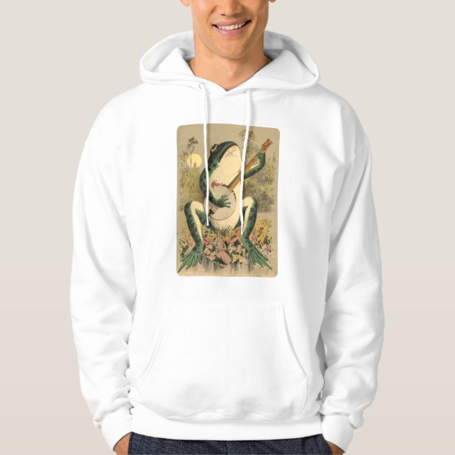 Frog Serenade Hoddie Hoodie (Front)