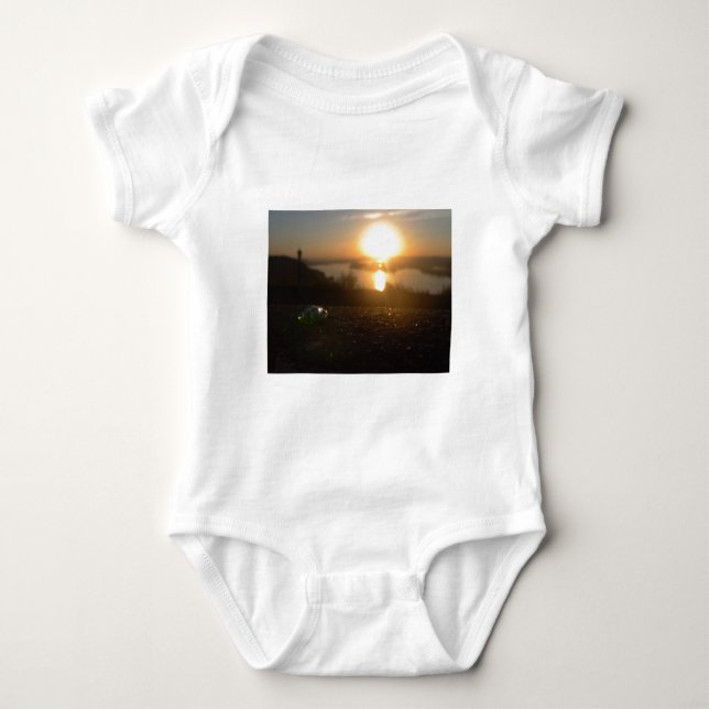 Frog Set Baby Bodysuit (Front)