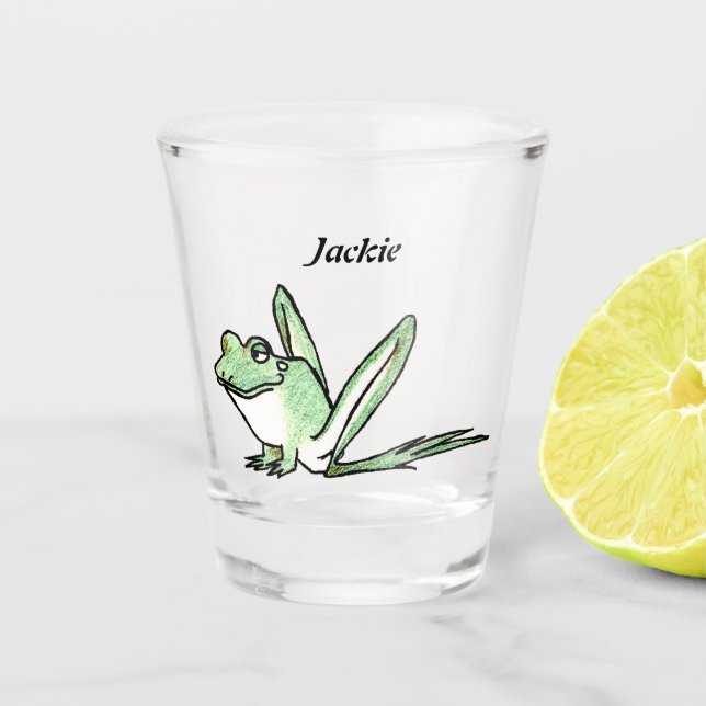 Frog Shot Glass (Front)