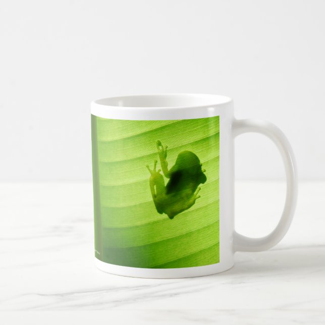 Frog silhouette coffee mug (Right)