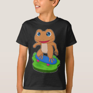 Frog Skater Skateboard Sports T-Shirt