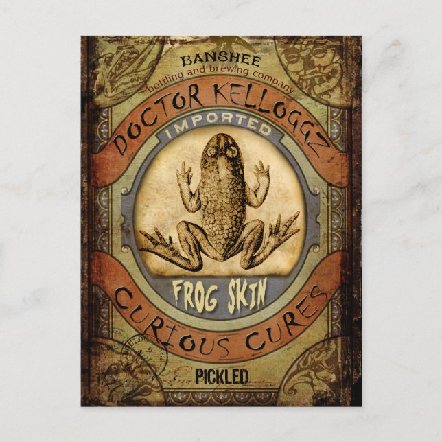 Frog Skin Postcard (Front)