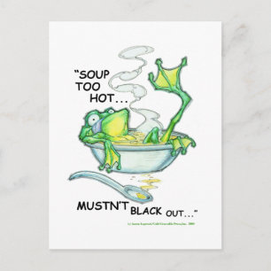 Frog Soup Postcard