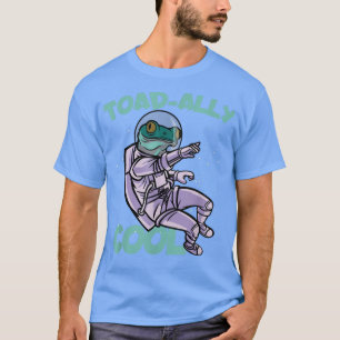 Frog Space Astronaut ToadAlly Cool Frog T-Shirt