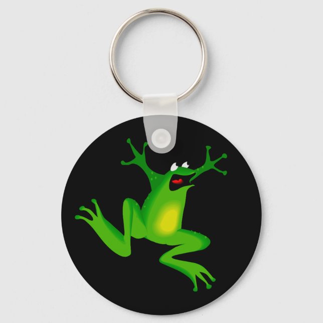 Frog Splat! Key Ring (Front)