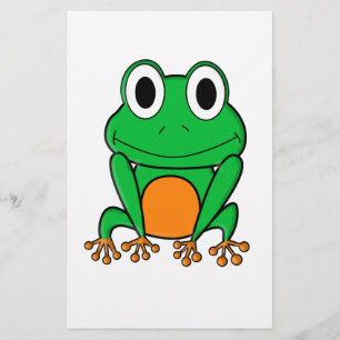 frog stationery