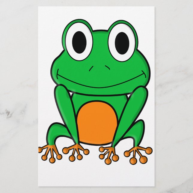 Frog Stationery (Front)