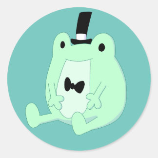 Frog sticker