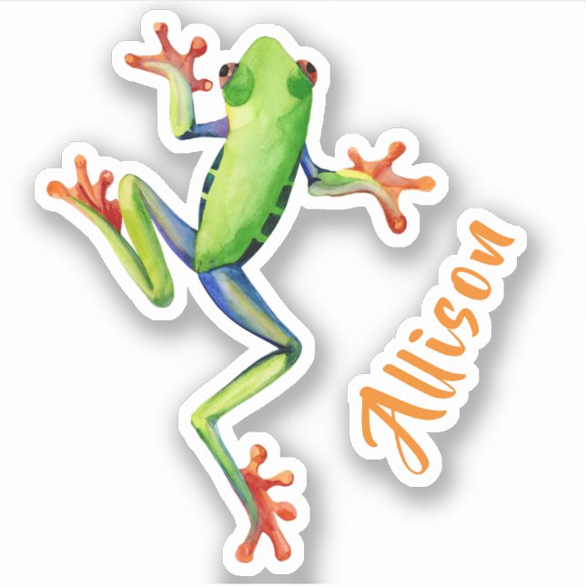 Frog Sticker (Front)