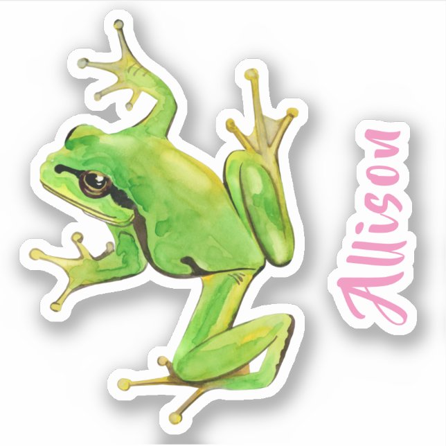 Frog Sticker (Front)
