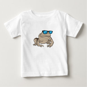 Frog Sunglasses Baby T-Shirt