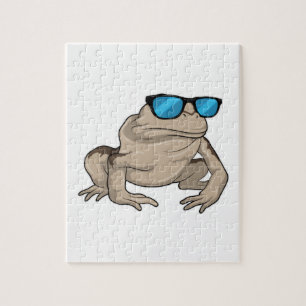 Frog Sunglasses Jigsaw Puzzle