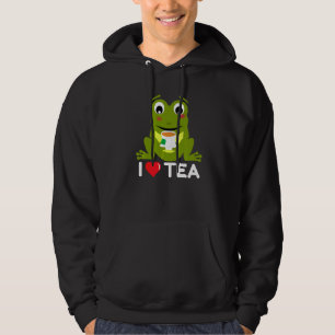 Frog Tea Tea Drinker Tea Mug Hoodie