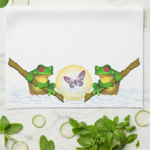Frog Tea Towel