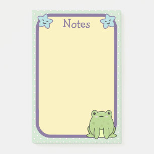 Frog Toad And Stars Post-it Notes