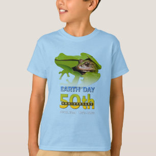 Frog Toad Earth Day 50th Anniversary Gift T-Shirt