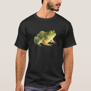 Frog Tree Frog Bullfrog Amphibian Realistic Art T-Shirt