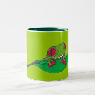 Frog Two-Tone Coffee Mug