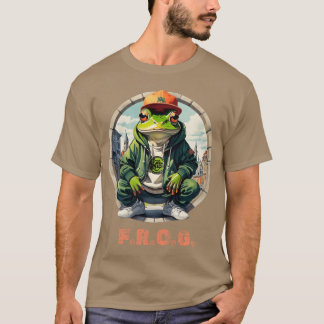 FROG Urban HipHop Frog friends T-Shirt